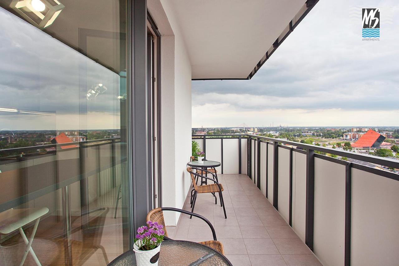 Ms Apartments Sky Tower IV กดัญสก์ ภายนอก รูปภาพ